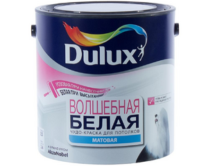 Краска для потолка Dulux Волшебная Белая 2.5 л